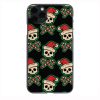 Rock Skull Christmas Print Phone Case For Apple iPhone