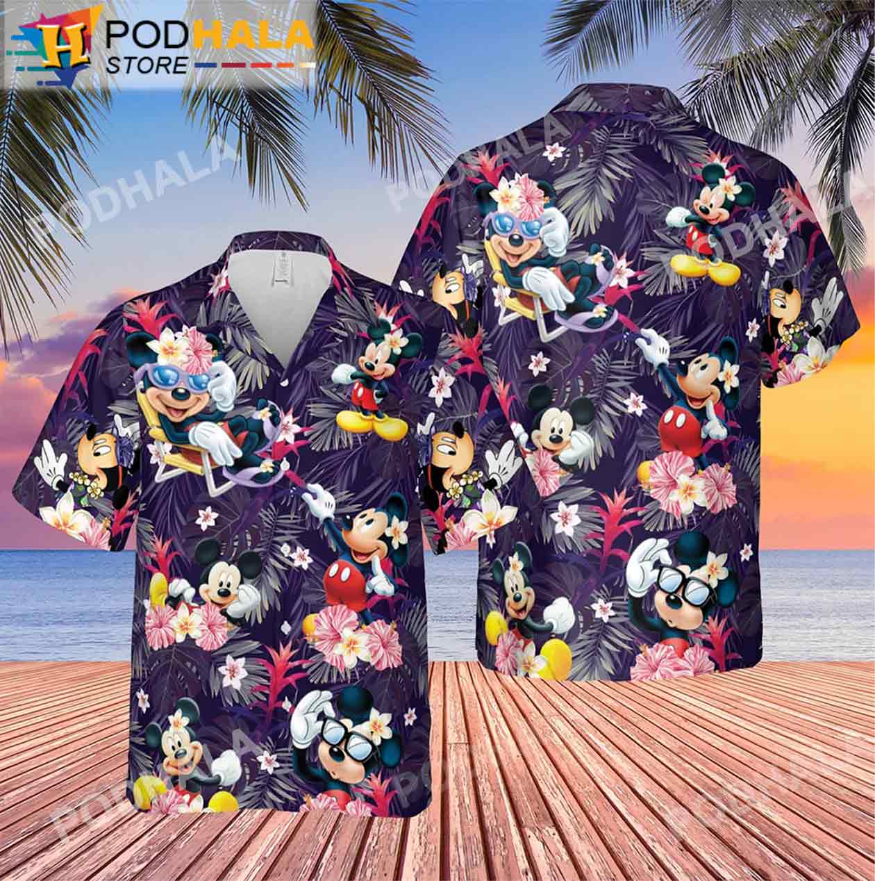 Colorado Rockies Mickey Mouse - Disney Hawaiian Shirts - The Best