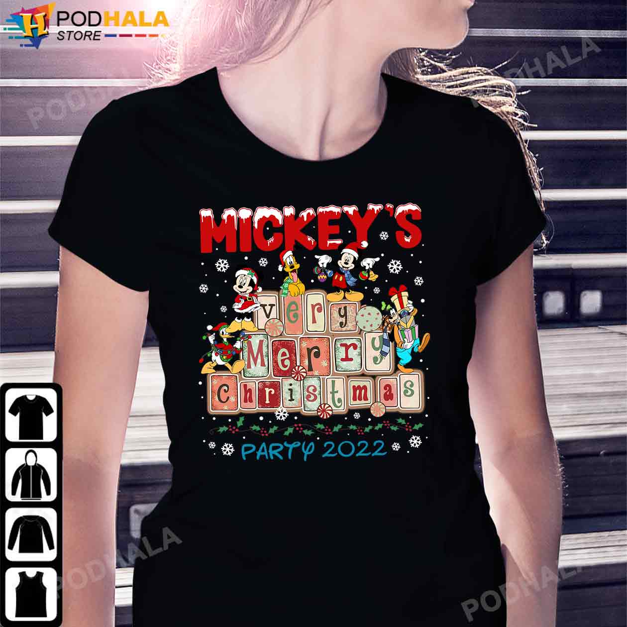 Mickey Mouse Shirt, Mickey's Very Merry Christmas Party Funny Christmas Gifts