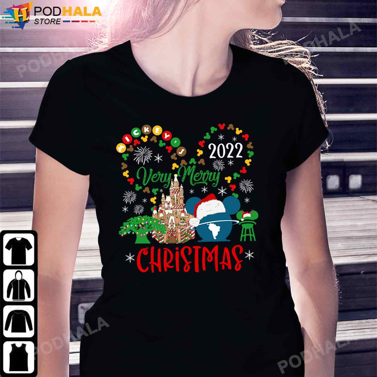 Mickey's Very Merry Christmas T-Shirt, Mickey Christmas Shirt