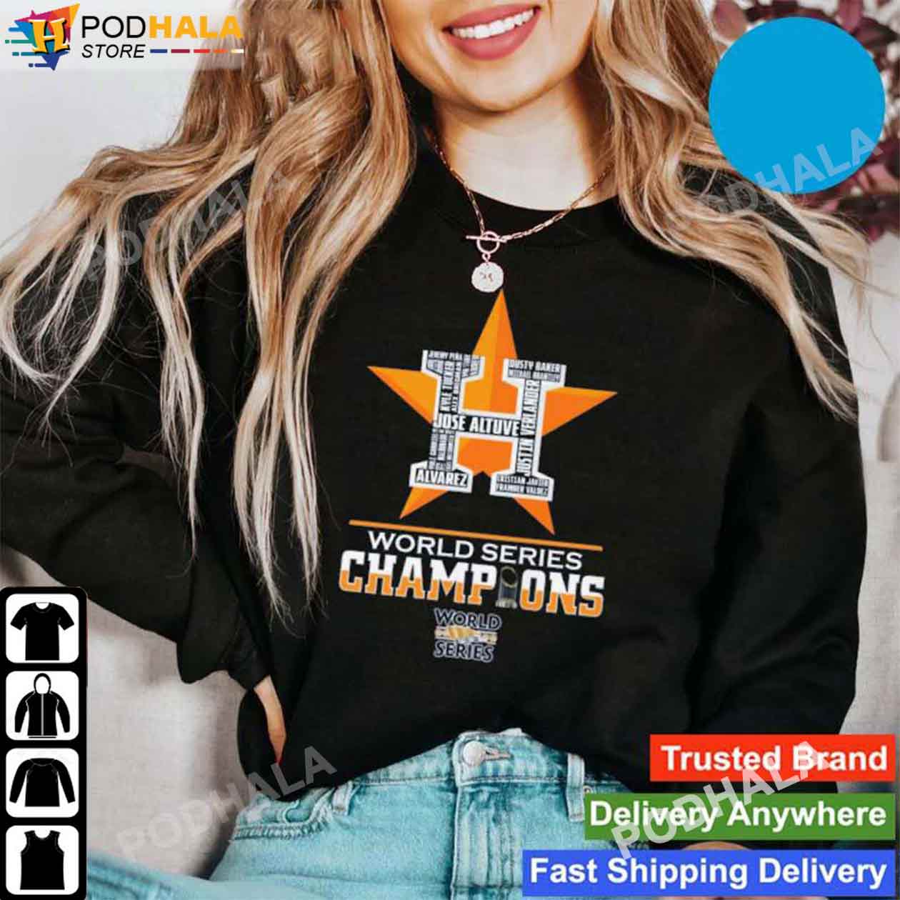 Team Houston Astros 2022 World Series Champions Houston Astros Shirt