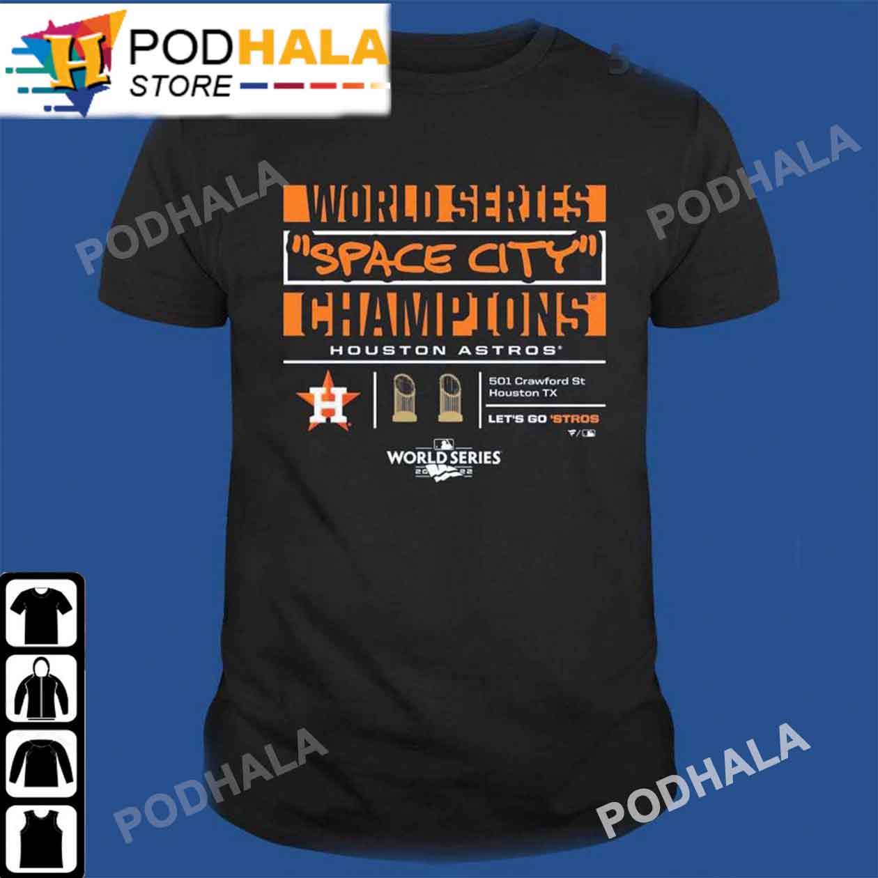 World Series Space City Houston Astros Champions Houston Astros Shirt